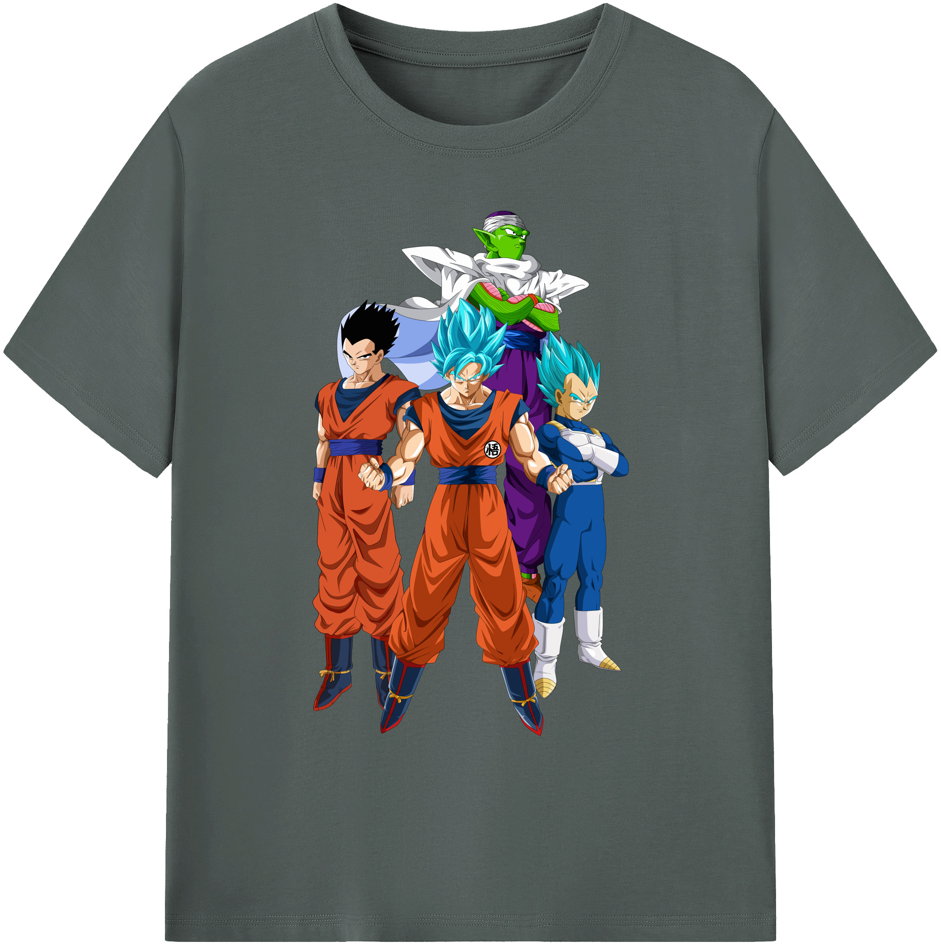 （画像用） ドラゴンボール DRAGON BALL 綿100％ メンズ半袖Tシャツ｜肌触りやわらか＆通気性
